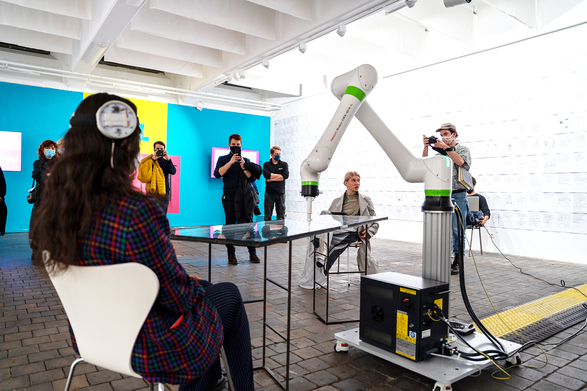 Mind Routine, Konstruktion Ausstellung